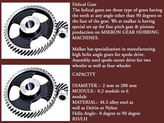 Helical Gears