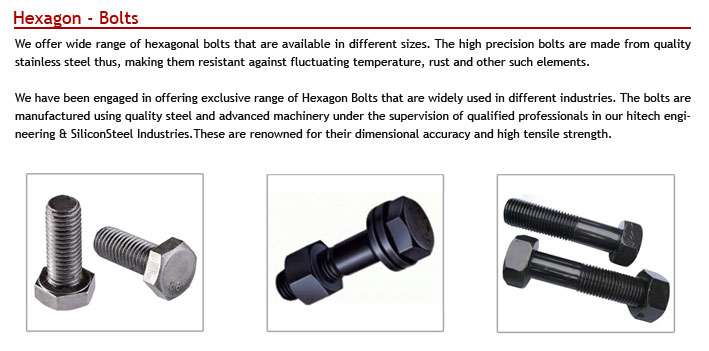 Hex Head Bolts