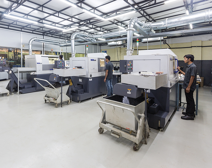 CNC Factory Floor