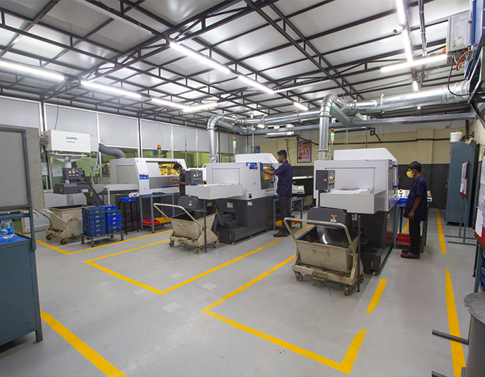 CNC Factory Floor