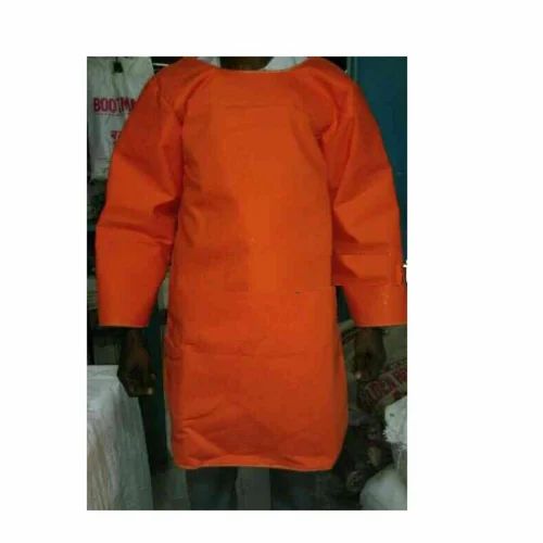 Apron with full sleeves