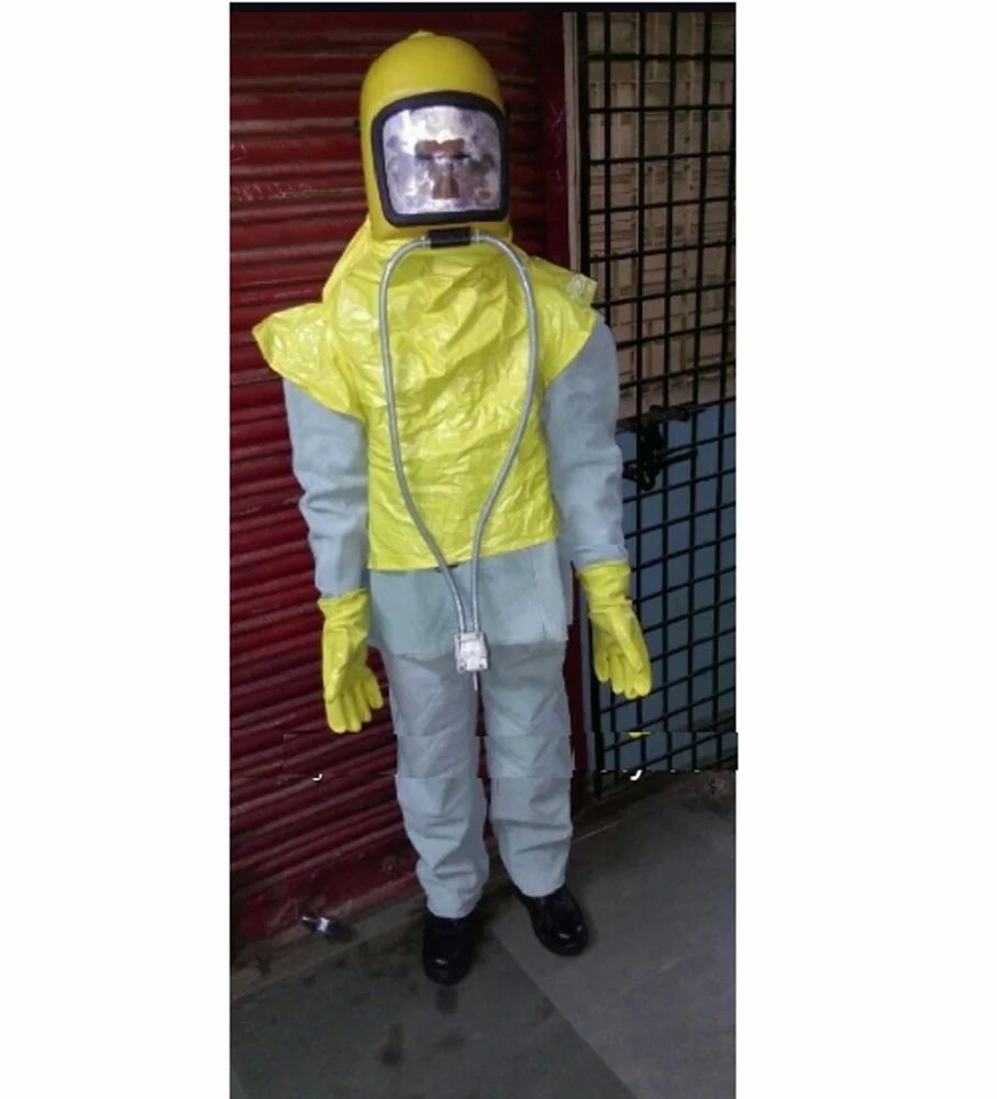 Leather Sand Blasting Suit