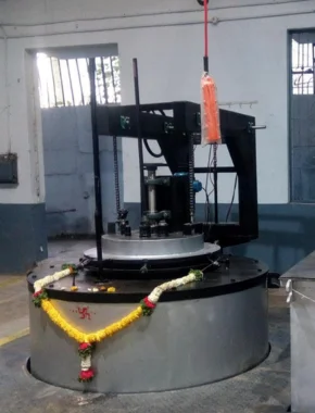 Continuous Heat Treatment Furnace - Front View