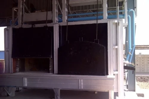 Continuous Heat Treatment Furnace - Front View