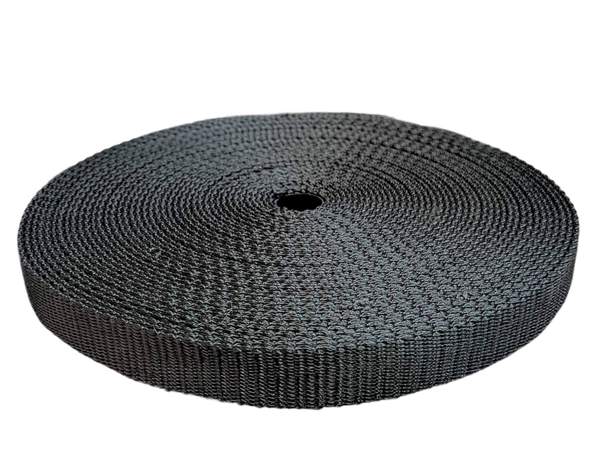 Black PP polypropylene webbing tape