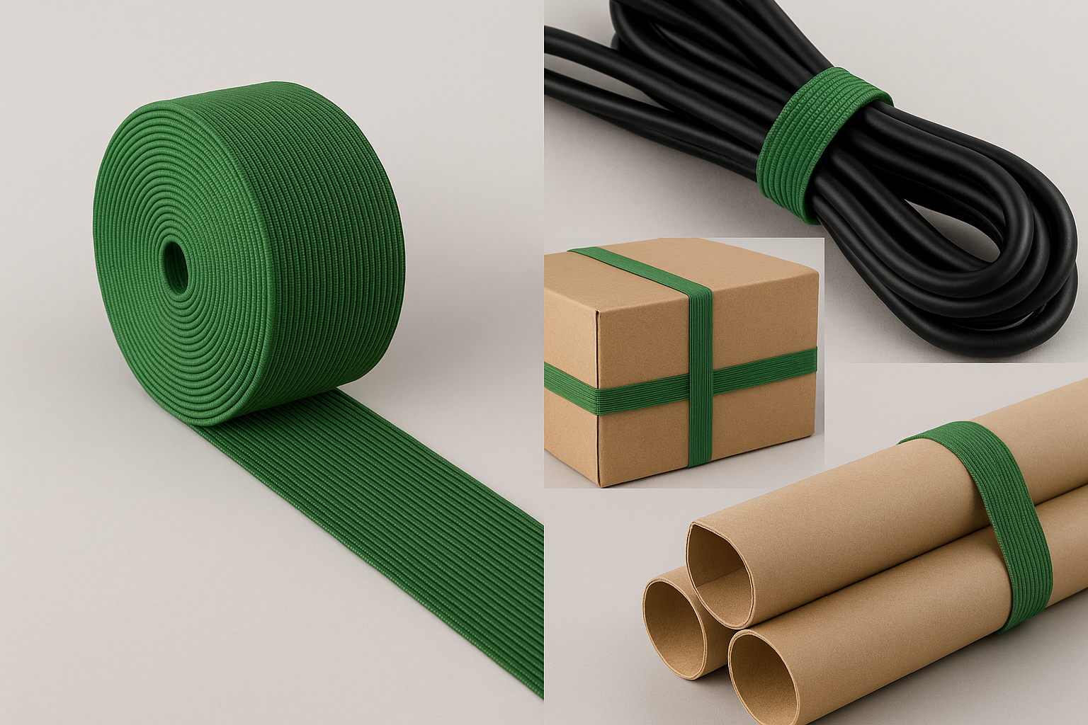 Elastic tape in industrial