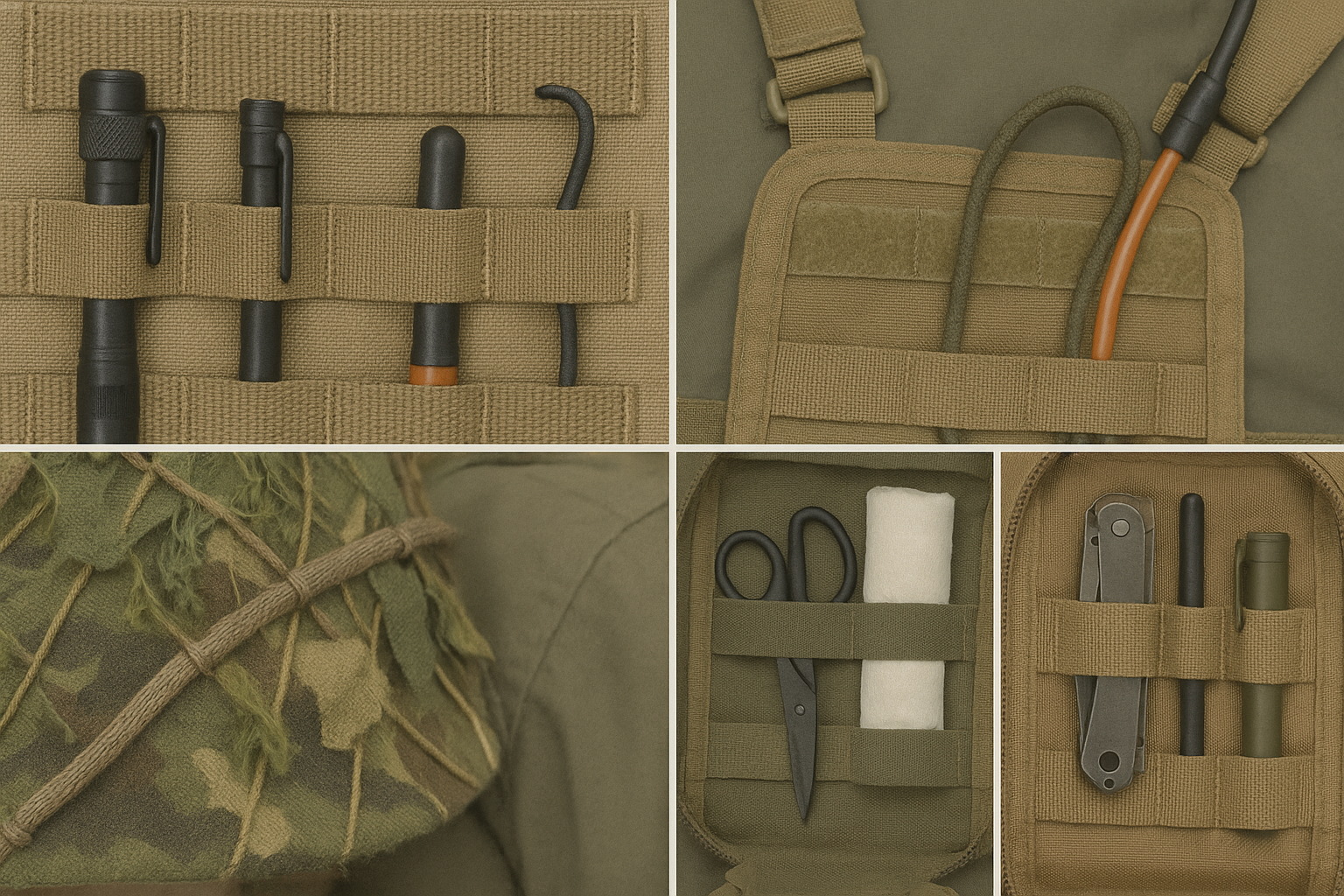 Elastic tape in military