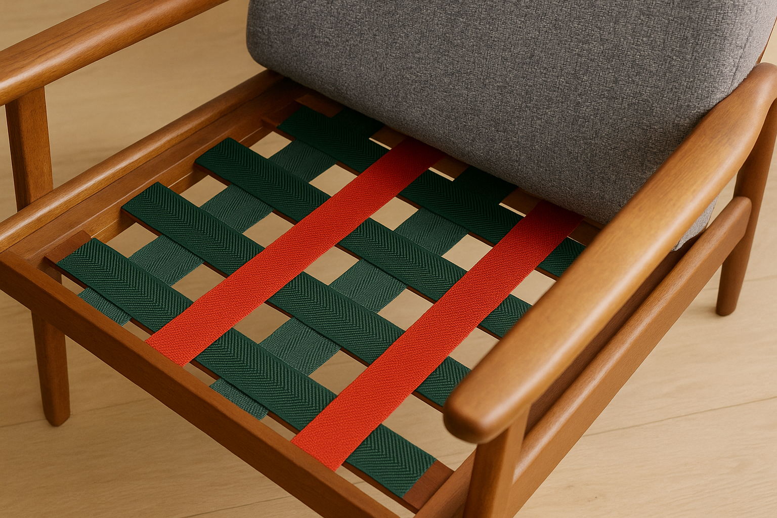 PP webbing for furniture manufacturing and upholstery