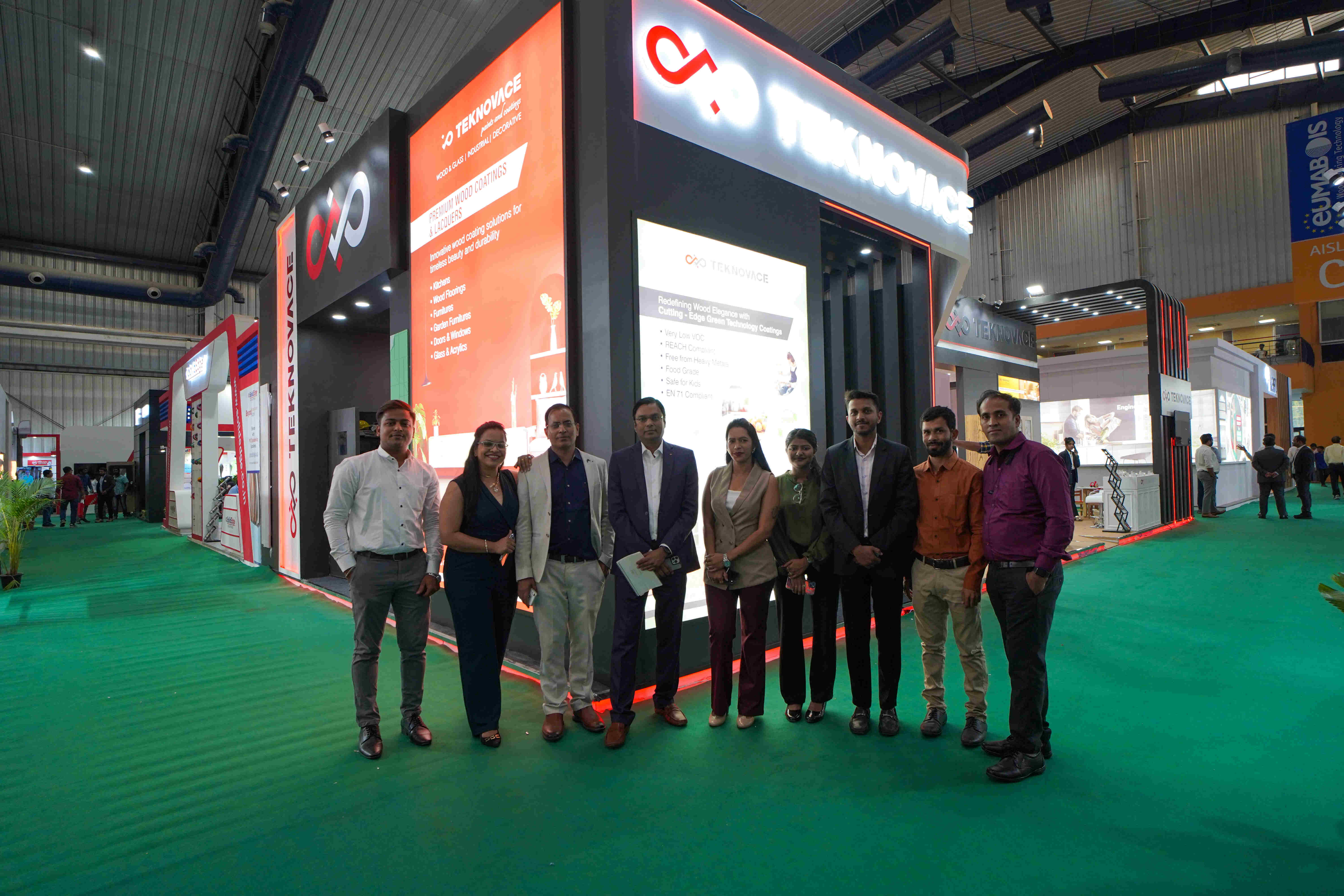 Teknovace at IndiaWood Exhibition 2024